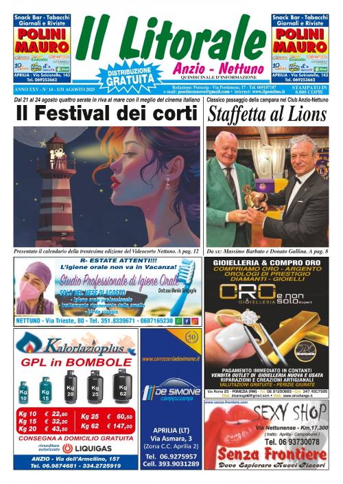 Numero - 1/31 Agosto