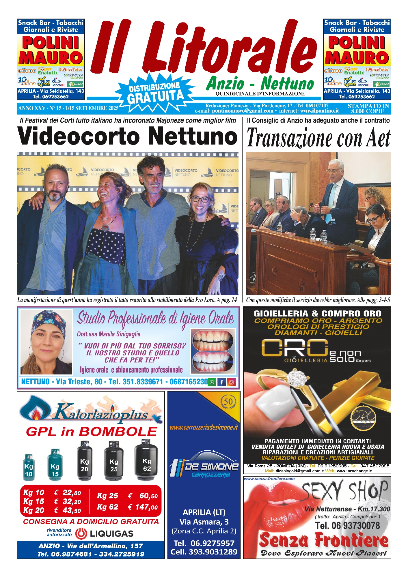 - 1/15 Settembre