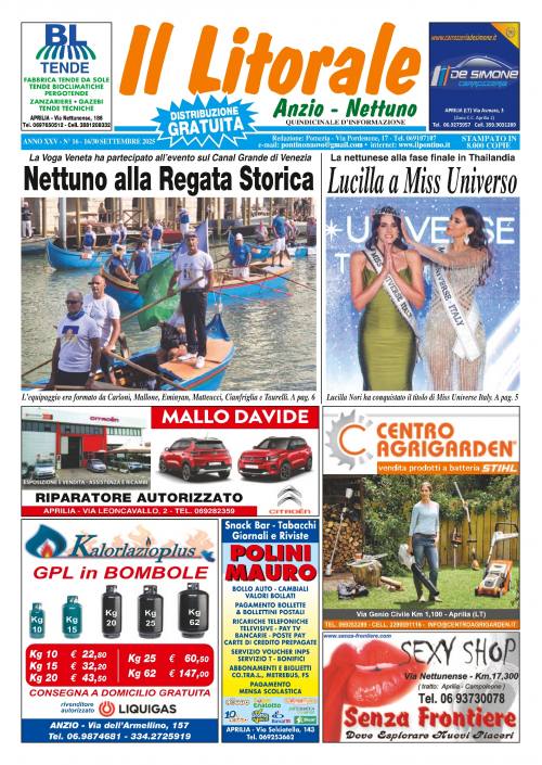 Numero - 16/30 Settembre