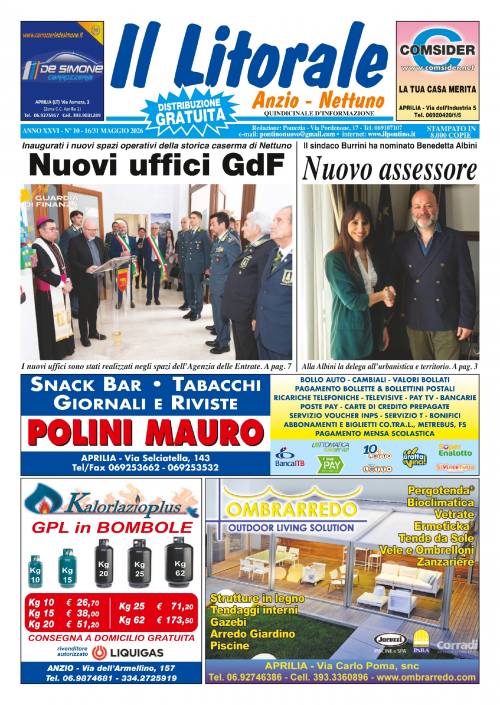 Numero - 16/31 Maggio