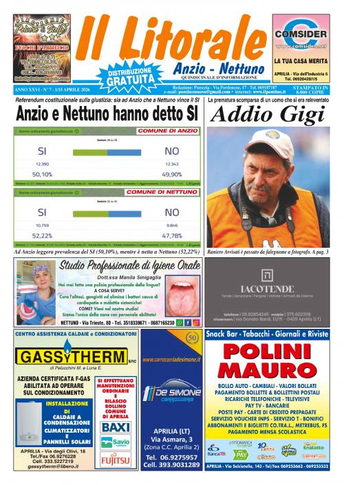 Numero - 1/15 Aprile