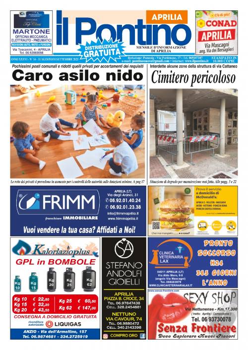 Numero - 11 Agosto/10 Settembre