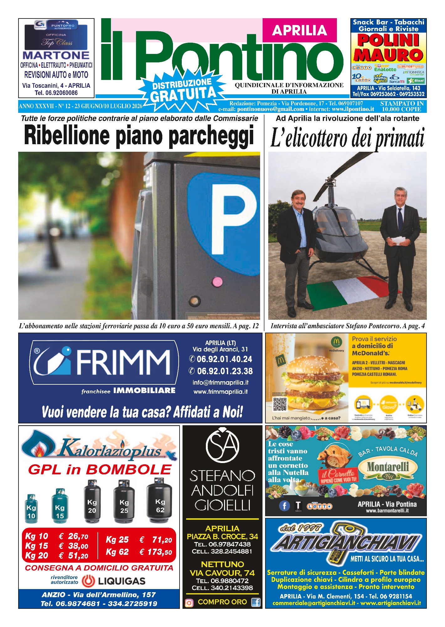 23 Giugno/10 Luglio
