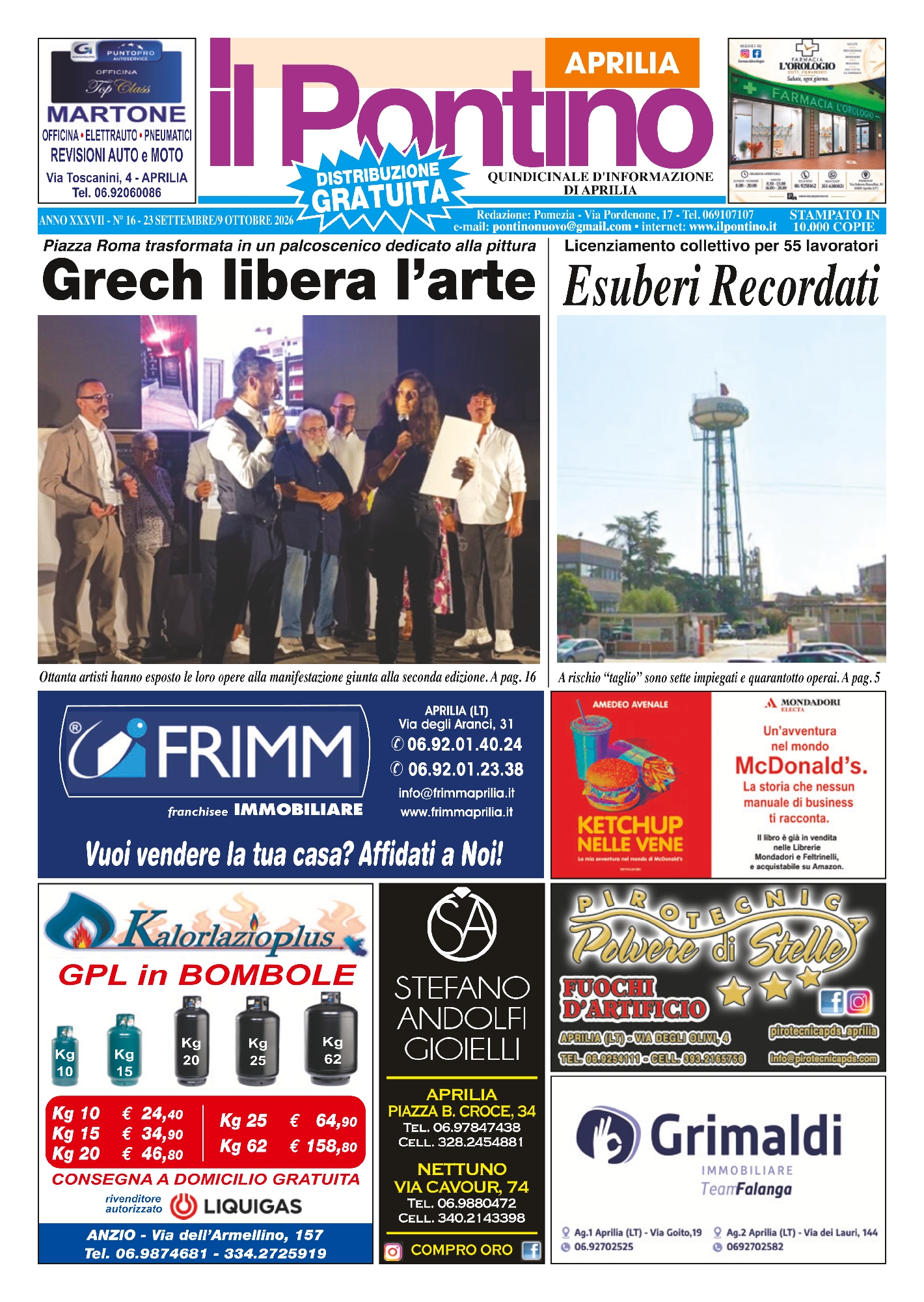 - 23 Settembre/9 Ottobre