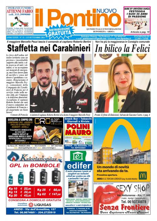 Numero - 1/15 Settembre