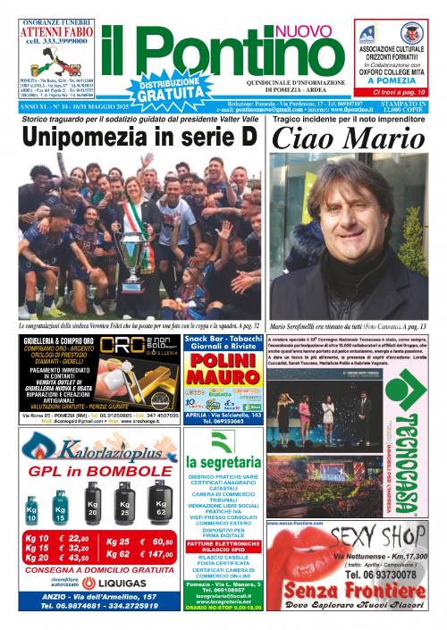 Numero - 16/31 Maggio