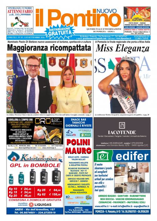 Numero - 1/15 Settembre