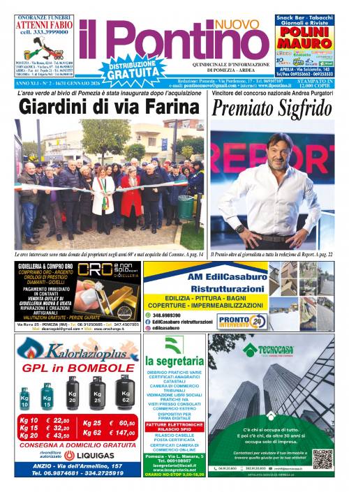 Numero - 16/31 Gennaio