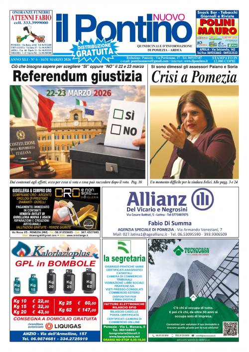 Numero - 16/31 Marzo